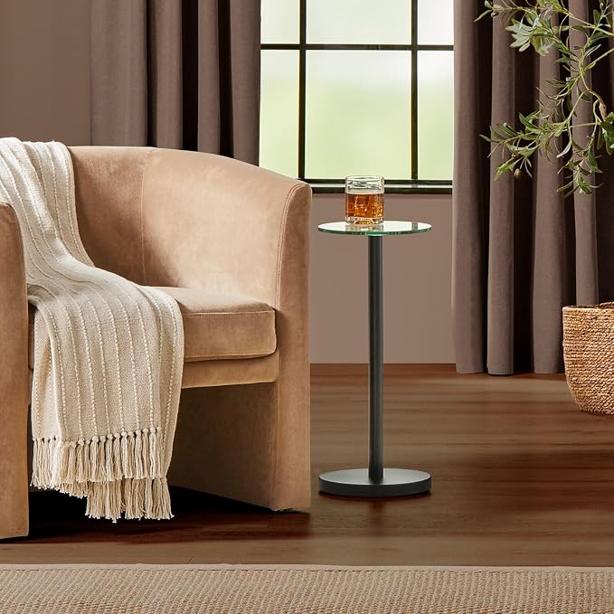 mDesign Bedroom Nightstand — Side Table - Image 2