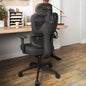 Ergonomic Office Chair with Adjustable Lumbar Support, 3D Arms and Headrest by Keratee