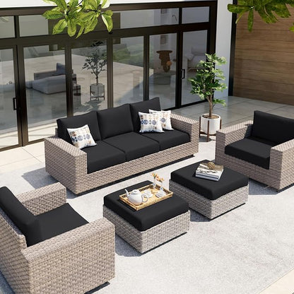 Waterproof Sectional Sofa Cushion Covers, L Shape Couch Slipcovers | L Shape - Image 8