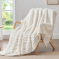 BEDELITE Ribbed Twin Blanket for Couch & Bed, Warm Yet Lightweight, Ribbed by BEDELITE