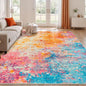 Rugflix 10x14 Area Rugs for Living Room, Washable Colorful Large Rug | Machine by RugflixAreaRugs