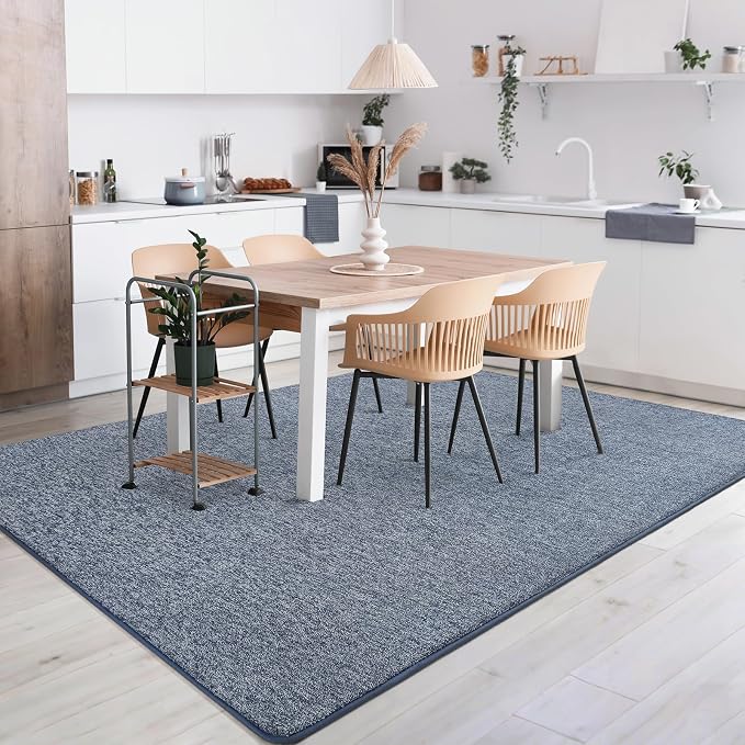 5x7 Area Rugs for Living Room Non Slip Dorm Bedroom Rug, Minimalist Washable - Image 6