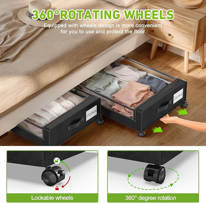 Beborxue Under Bed Storage - Image 4
