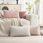 Set of 4 Soft Textured Decorative Throw Pillow Covers 12X20 Inch Cozy Farmhouse by Cozoomy