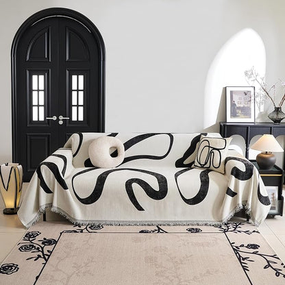 MYSKY HOME Boho Couch Cover Super Soft Couch Covers - Image 8