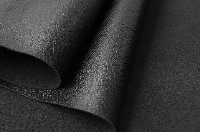 Wento Thick 3 Yard Faux Leather Fabric Soft Skin Grain PU Leather Fabric - Image 3
