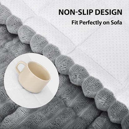 Fixwal Waterproof Flannel Dog Couch Cover, 27.6" x 59", Light Gray | Integrated - Image 5