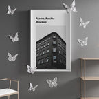 SAOROPEB 3D Butterfly Wall Decor - 48 Pcs, 4 Styles, 3 Sizes - Removable Stickers for Birthdays & Parties