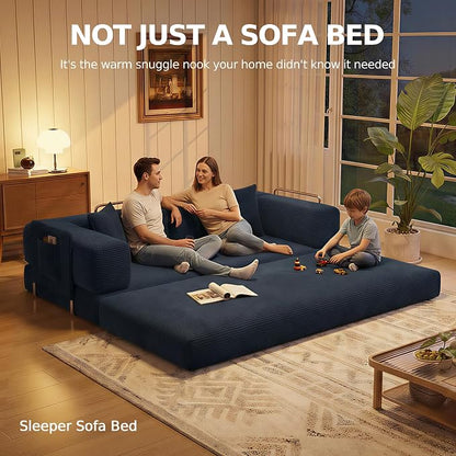 MoonSpeak 78.8''Sleeper Couch Bed - Image 9