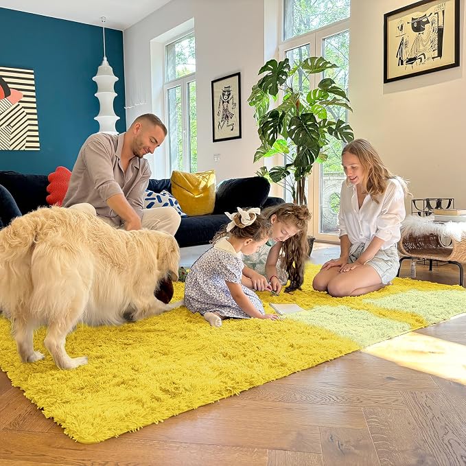 OLANLY 8x10 Machine Washable Large Area Rugs - Image 7