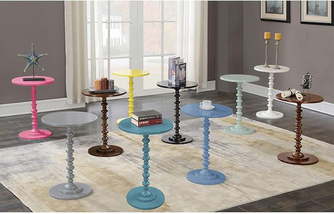 Convenience Concepts Palm Beach Spindle Table 17.75" - Image 5