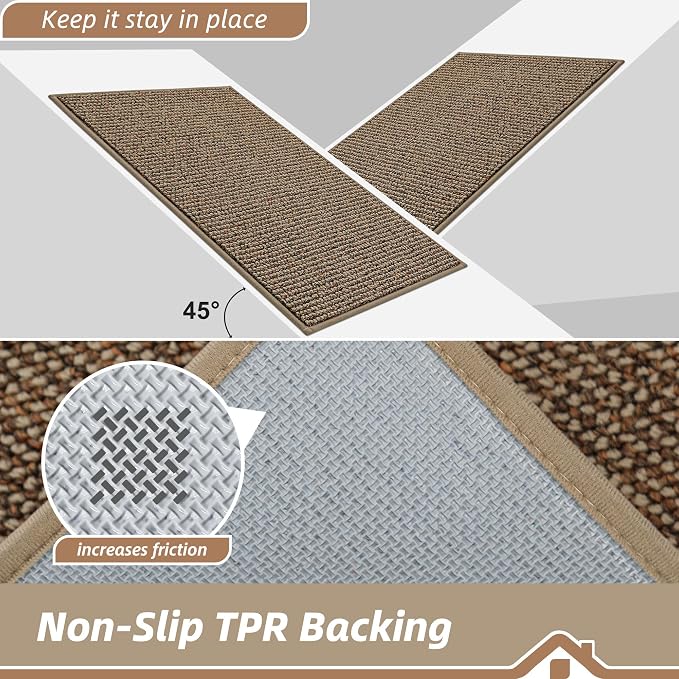 BEQHAUSE Kitchen Runner Rugs 31"x96", Kitchen Mats - Image 4