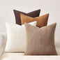 Topfinel Gold Brown Gradient Fall Pillow Case Rustic Throw Pillow Covers 22x22 by Topfinel