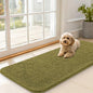 OLANLY Dog Door Mat for Muddy Paws 47x20, Super Absorbent Chenille Mud Mat | by OLANLY