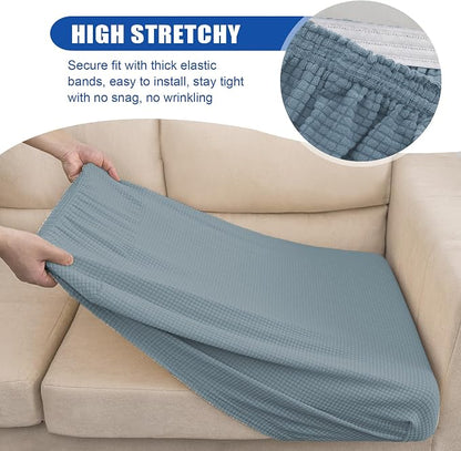 Water Repellent Sofa Seat Slipcovers Stretch Cushion Covers, Seaters Replacement - Image 5