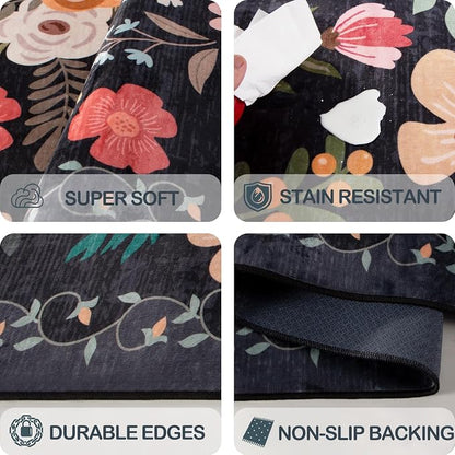 Washable 2'6" x 8' Runners for Hallways, Non Slip Long Floor Runner for Kitchen - Image 5