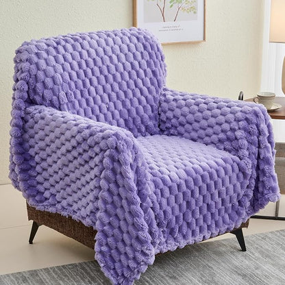 NEWCOSPLAY Fleece Clouds Cozy Throw Blanket - Image 9