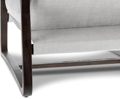 VALENCIA THEATER SEATING Lagon Wood Accent Chair, Mid-Century Modern Armchair - Image 7