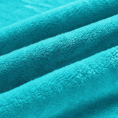 BEDELITE Fleece Blanket Soft Plush Queen Size Bed Blanket Peacock 90"x90" | - Image 5