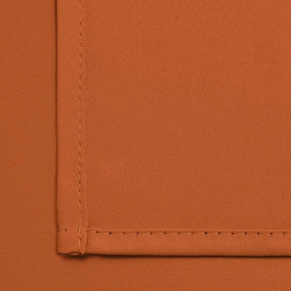 Yakamok Room Darkening Curtains 52x72 inch Length Orange-Living Room | 2 panels - Image 7