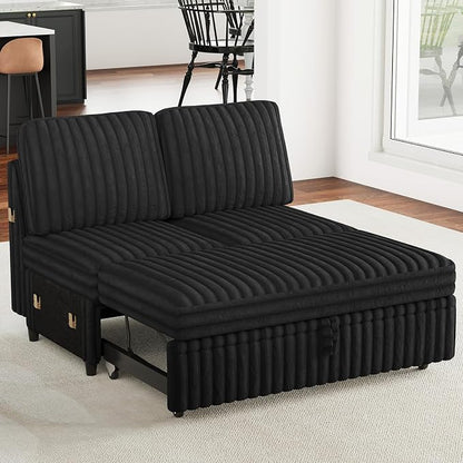 Belffin Corduroy Sleeper Sofa by Belffin