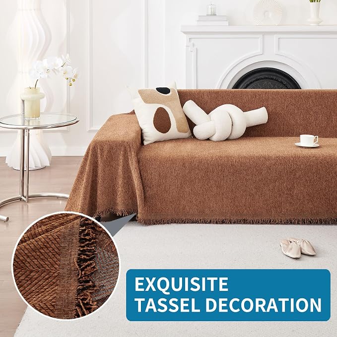 HAOMAIJIA Non Slip Couch Cover Sofa Covers - Image 6