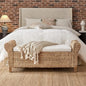 HULALA HOME Rattan Storage Bench by HULALAHOME