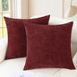 CaliTime Decorative Couch Throw Pillow Covers 26 X 26 Inches Burgundy | Pack of by CaliTime