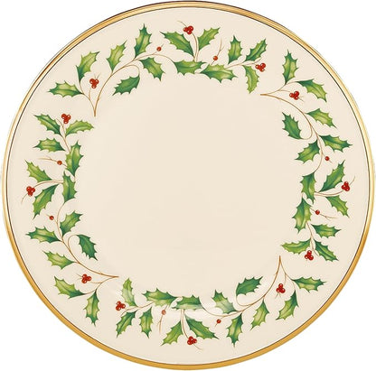 Lenox 146504000 Holiday Dinner Plate, Christmas Dinnerware