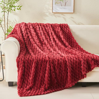 NEWCOSPLAY Fleece Clouds Cozy Twin Blanket - Image 8