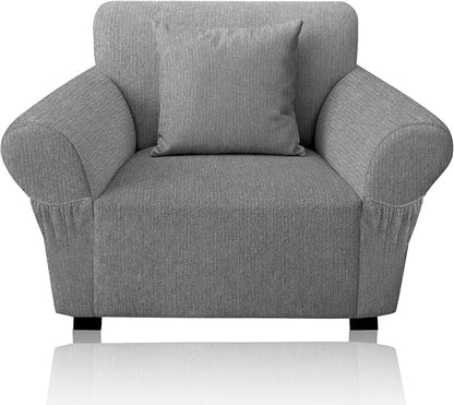 Armchair Slipcover with 1 Pillow Cover by Jcones