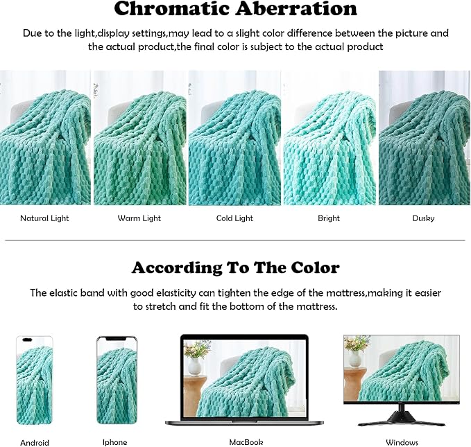 NEWCOSPLAY Fleece Clouds Cozy King Blanket - Image 6
