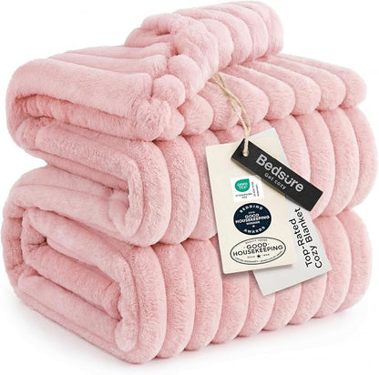 Bedsure Full Size Fleece Blankets by BEDSURE