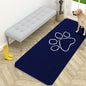 OLANLY Dog Door Mat for Muddy Paws 59x24, Paw Print Design Chenille Mud Mat | by OLANLY