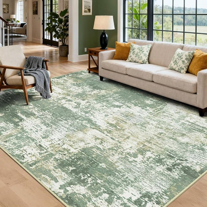 RELEANY Washable 5'x7' Abstract Area Rug - Image 8