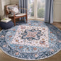 SERISSA 6ft Washable Non Slip Round Boho Area Rug by SERISSAHomeDecorCollection