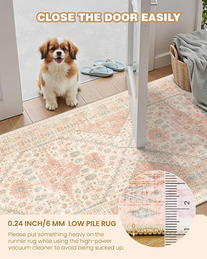 Hallway Runner Rug 2x12 Extra Long Washable Runner, Non Slip Runner - Image 6