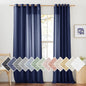 NICETOWN Linen Textured Sheer Curtains 84 inch Long by NICETOWN