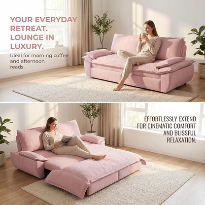 73.2" Sofa Bed Queen, 3-in-1 Pull Out Sofa Bed - Image 9