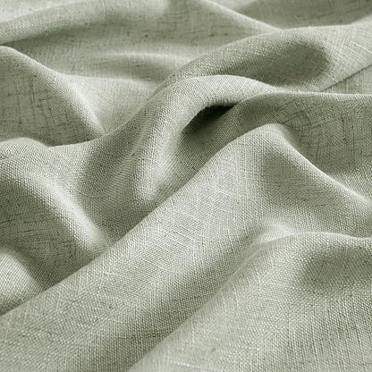 MIULEE Sage Linen Curtains 52x45 Inch Long 2 Panels of Green Window Drapes | - Image 4