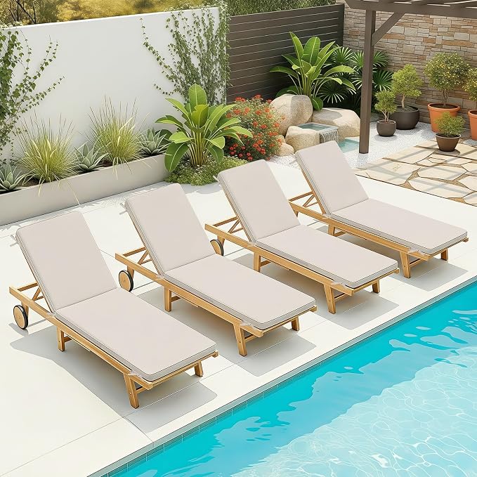 Fabuday Chaise Lounge Chair Cushions - Image 7