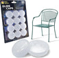 Wrought Iron Patio Furniture Feet Caps by ShopSquare