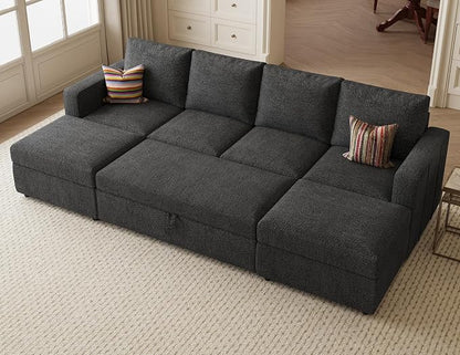 Belffin Modular Sectional Sleeper Sofa Bed by Belffin