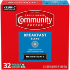 Community Coffee Breakfast Blend Medium Roast Single Serve Keurig K-Cup Pods 32 ct Box