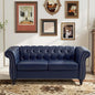 LEVNARY Chesterfield Loveseat, 2 Seater Tufted Couch by LEVNARY