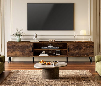 SUPERJARE 70.9 Inch TV Stand for 65, 75 Inch TV, Entertainment Center - Image 2