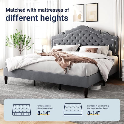 Allewie King Size Bed Frame - Image 7