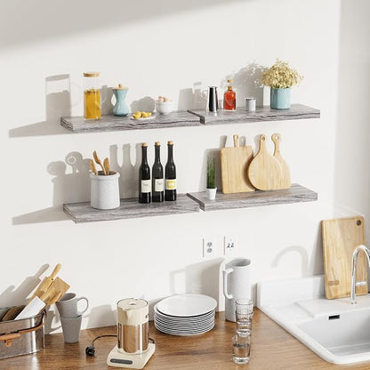 Bellsal Floating Shelves for Wall, Living Room, Bathroom Storage, Book Shelfs - Image 5