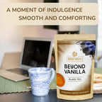 BREWIX, Vanilla Caramel Dessert Tea (25 Pyramid Black Tea Bags) | Naturally Flavored, Caffeinated & Sugar-Free | A Cozy & Indulgent Brew for Anytime Cravings