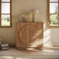 BELLEZE Mid Century Modern Arched Sideboard by BELLEZE